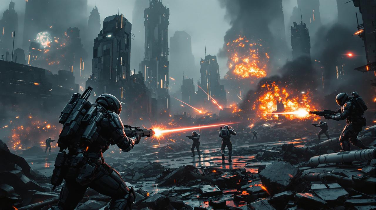 量子危机：未来战争 - 科幻高清视频封面